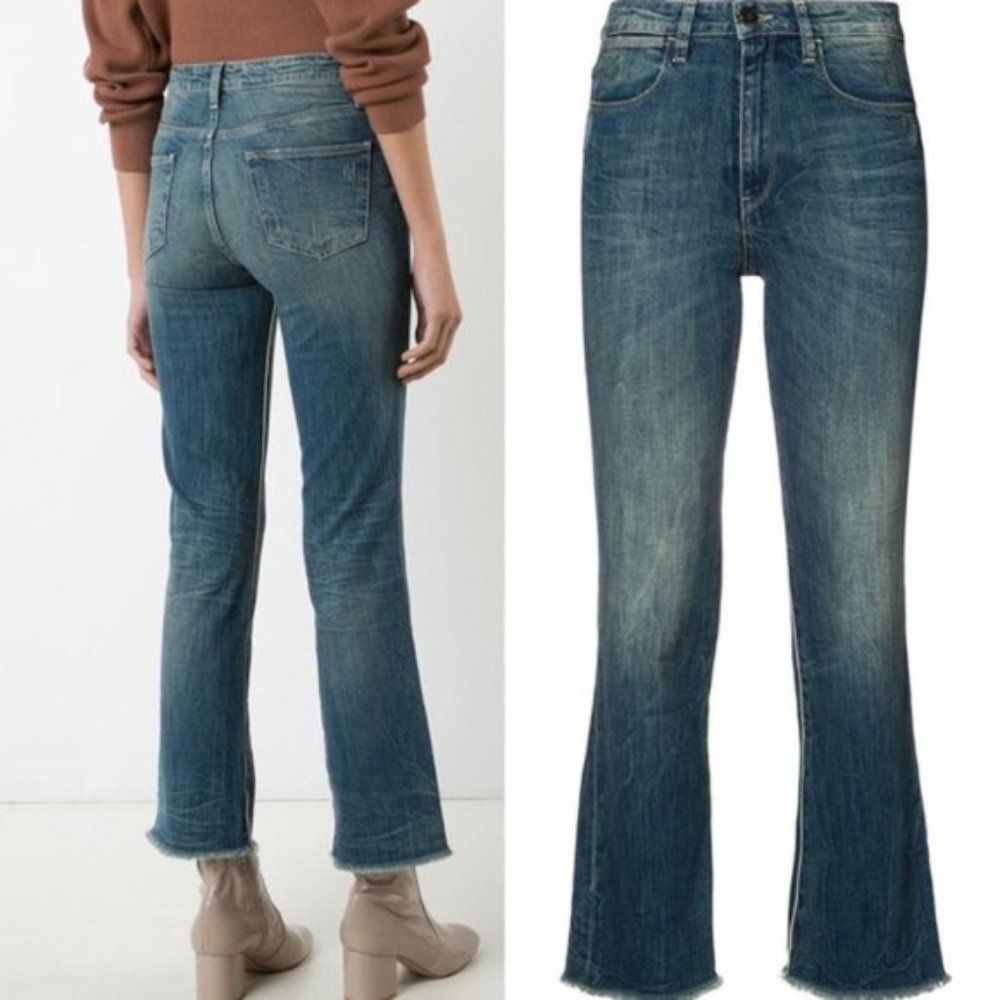 BrockenBow Juliette Cropped High Waist Jeans